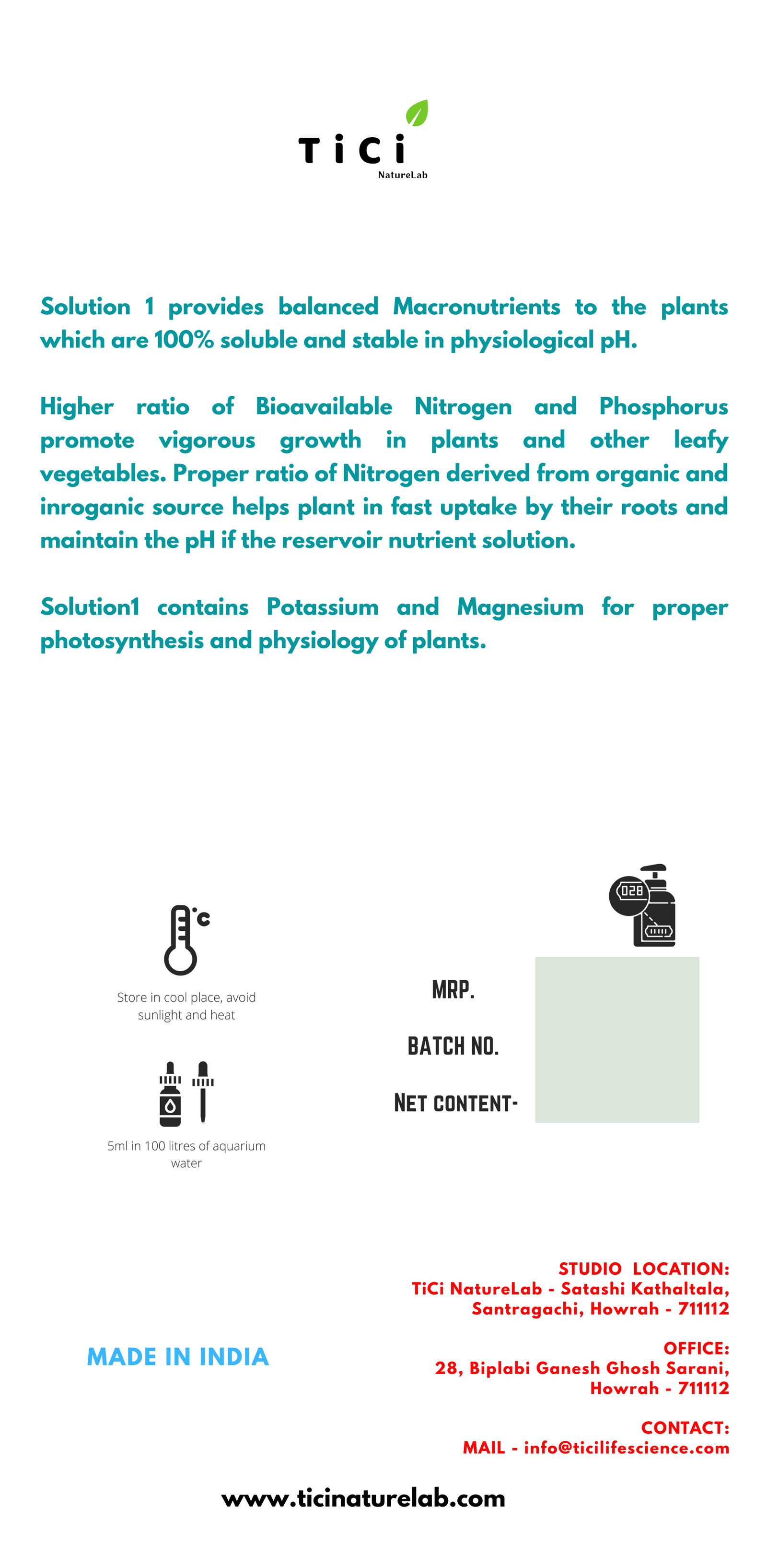 Hydroponics - Sol 1