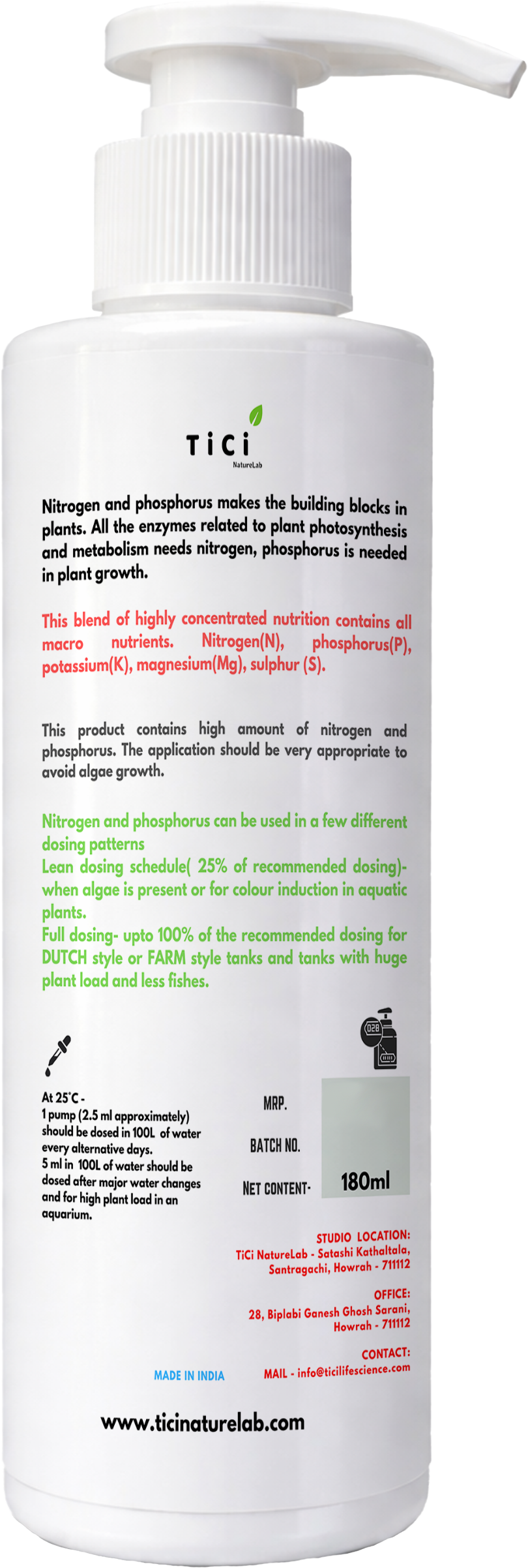 Nitrogen and Phosphorus
